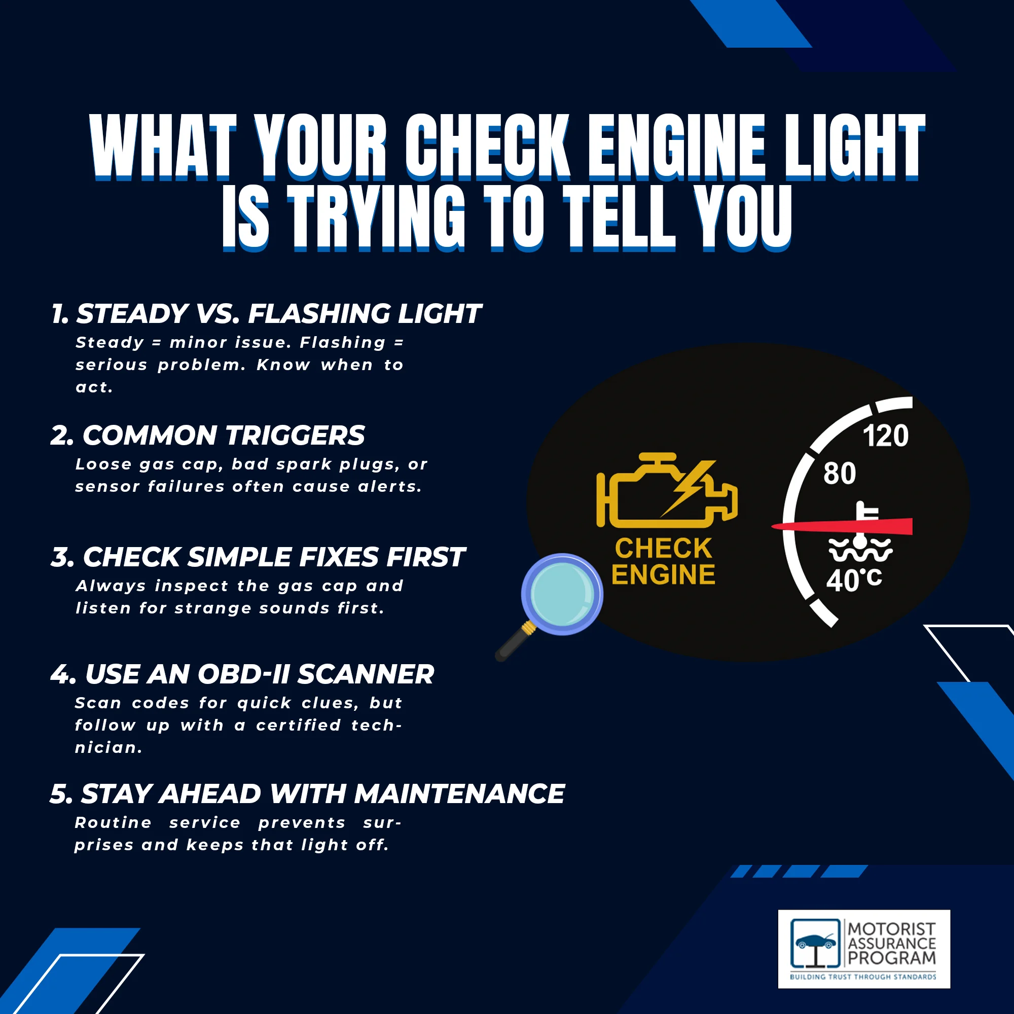 Check Engine Blinking