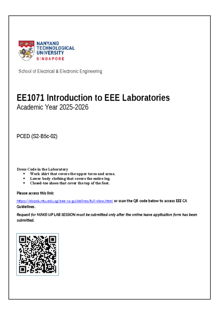 lab requirements for eee engineering course usa